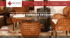 Desktop Screenshot of acasamoveis.com.br